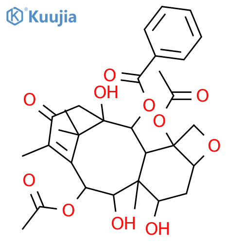 5,20-Epoxy-11-taxene-1,2,4,7,9,10,13-heptol; (1β,2α,4α,5β,7β,9α,10β,13α)-form, 13-Ketone, 2-benzoyl, 4,10-di-Ac structure