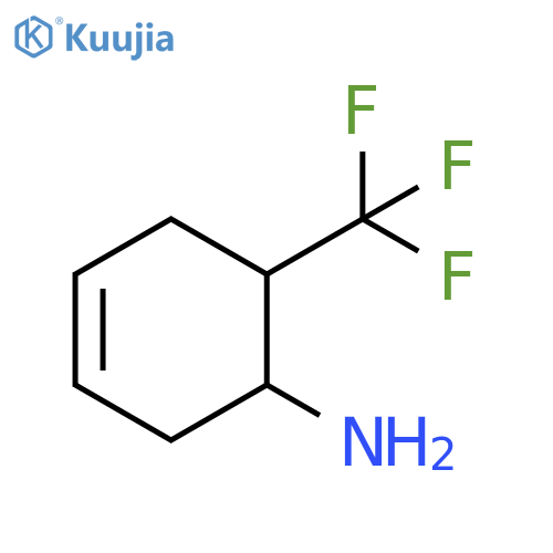 6-(trifluoromethyl)cyclohex-3-en-1-amine structure