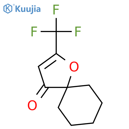 2-(trifluoromethyl)-1-oxaspiro4.5dec-2-en-4-one structure