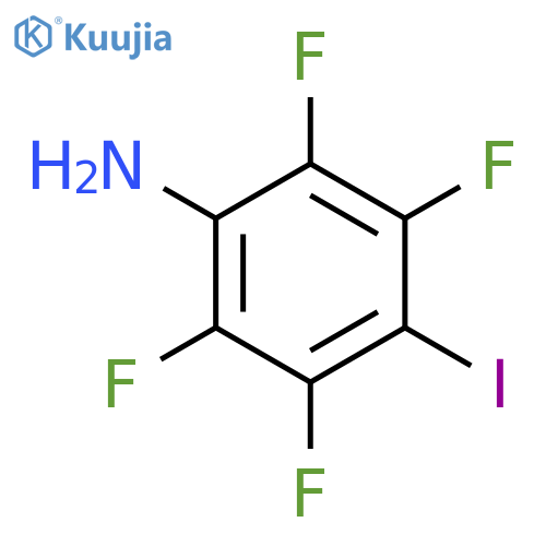 Benzenamine, 2,3,5,6-tetrafluoro-4-iodo- structure