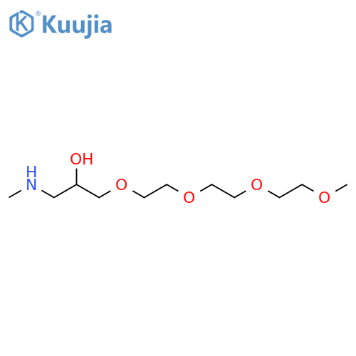 2,5,8,11-Tetraoxa-15-azahexadecan-13-ol structure