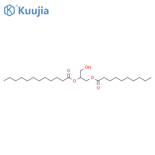 1-Decanoin-2-Laurin structure