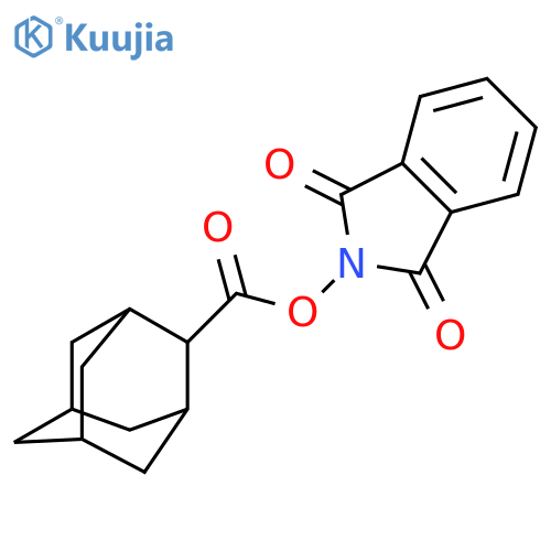 1,3-dioxo-2,3-dihydro-1H-isoindol-2-yl adamantane-2-carboxylate structure