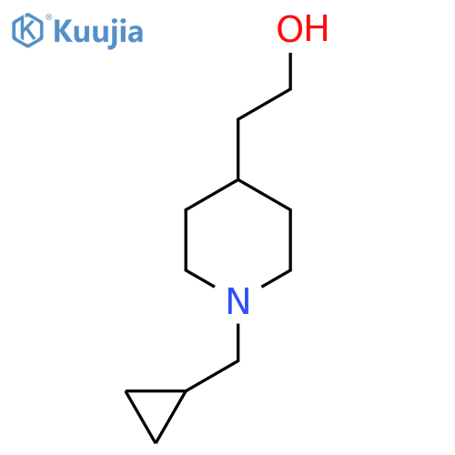2-(1-(Cyclopropylmethyl)piperidin-4-yl)ethan-1-ol structure