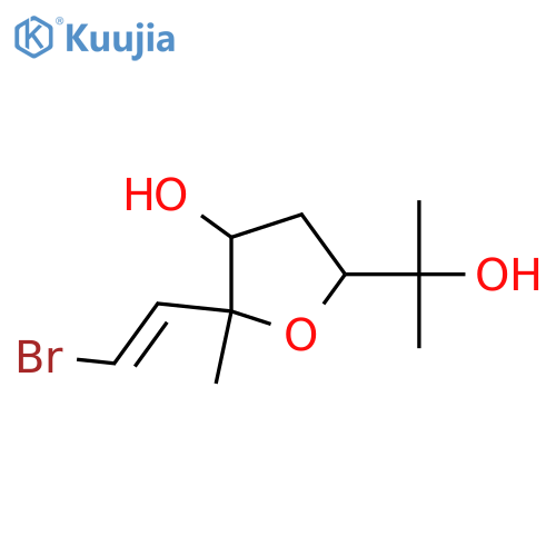 ribo-Heptitol, 2,5-anhydro-2-C-[(1E)-2-bromoethenyl]-1,4,7-trideoxy-6-C-methyl- structure