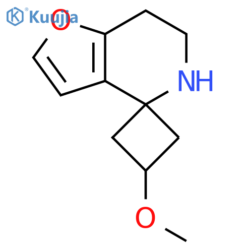 3-methoxy-6',7'-dihydro-5'H-spirocyclobutane-1,4'-furo3,2-cpyridine structure