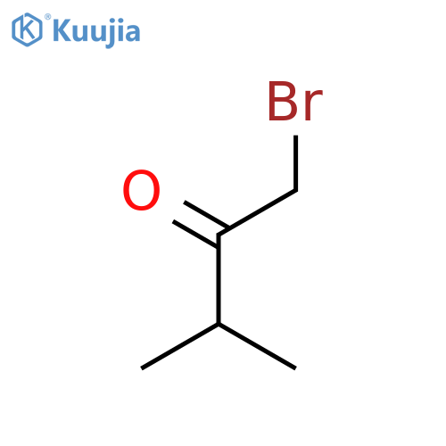 1-bromo-3-methyl-butan-2-one structure