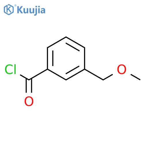 Benzoyl chloride, 3-(methoxymethyl)- (9CI) structure