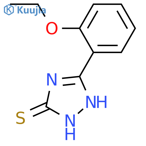 3H-1,2,4-Triazole-3-thione,5-(2-ethoxyphenyl)-1,2-dihydro- structure