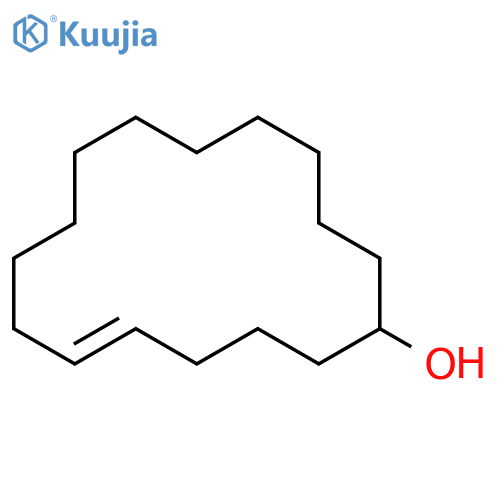 5-Cyclohexadecen-1-ol structure