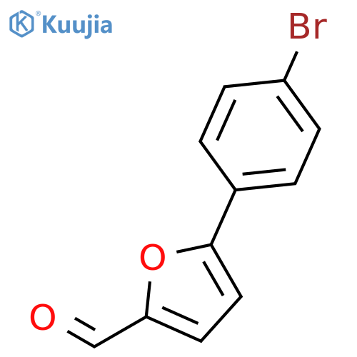 5-(4-bromophenyl)furan-2-carbaldehyde structure