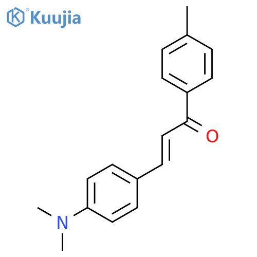 2-Propen-1-one, 3-[4-(dimethylamino)phenyl]-1-(4-methylphenyl)-, (2E)- structure