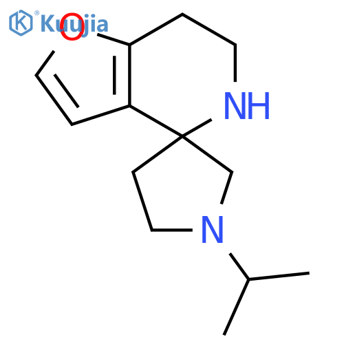 1'-(propan-2-yl)-6,7-dihydro-5H-spirofuro3,2-cpyridine-4,3'-pyrrolidine structure