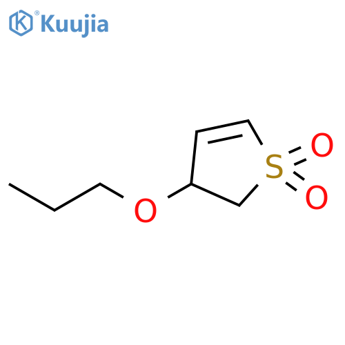 3-propoxy-2,3-dihydro-1lambda6-thiophene-1,1-dione structure