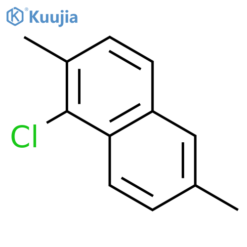 1-Chloro-2,6-dimethylnaphthalene structure