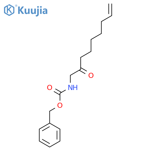 benzyl N-(2-oxonon-8-en-1-yl)carbamate structure