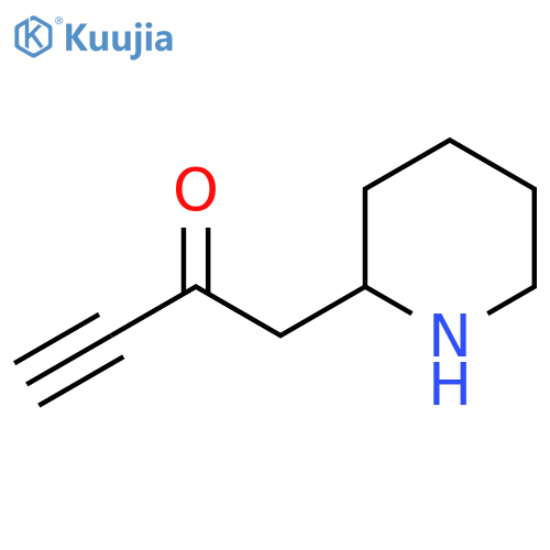 3-Butyn-2-one, 1-(2-piperidinyl)- structure
