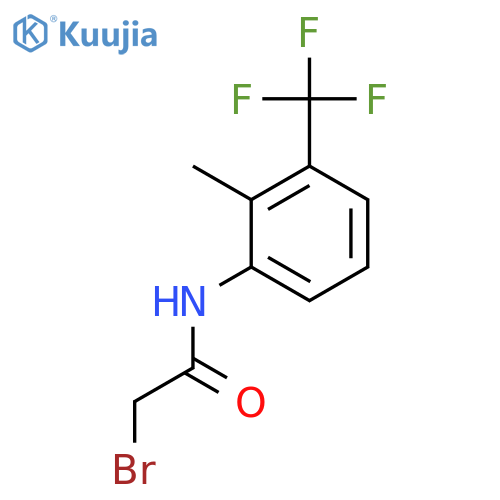 2-Bromo-N-2-methyl-3-(trifluoromethyl)phenylacetamide structure