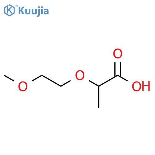 2-(2-methoxyethoxy)propanoic acid structure