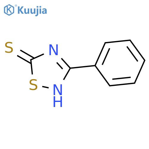 3-phenyl-1,2,4-thiadiazole-5-thiol structure
