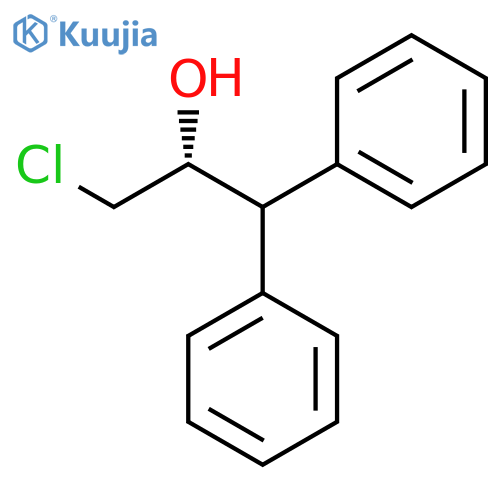 (R)-3-Chloro-1,1-diphenylpropan-2-ol structure