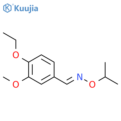 Benzaldehyde, 4-ethoxy-3-methoxy-, O-(1-methylethyl)oxime structure