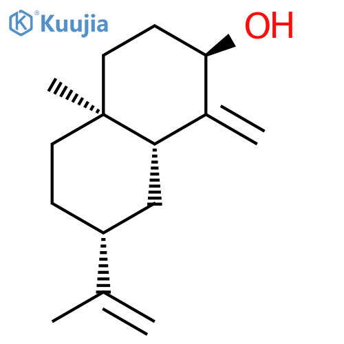 2-Naphthalenol,decahydro-4a-methyl-1-methylene-7-(1-methylethenyl)-, (2R,4aS,7R,8aR)- structure