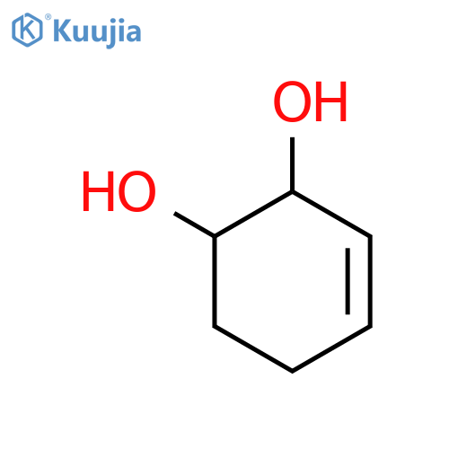 3-Cyclohexene-1,2-diol, trans- structure