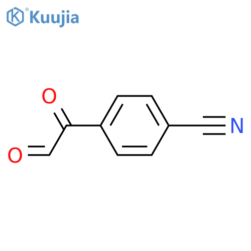 Benzonitrile,4-(2-oxoacetyl)- structure