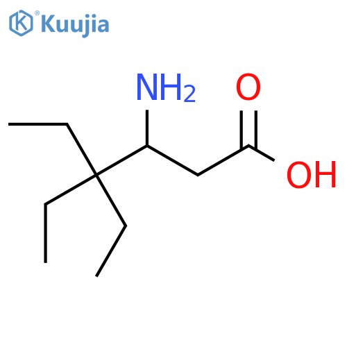 3-amino-4,4-diethylhexanoic acid structure