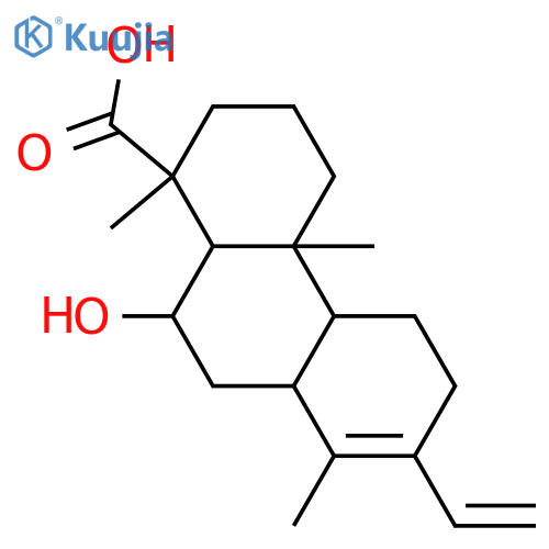6-Hydroxy-13,15-cassadien-19-oic acid; 6β-form structure