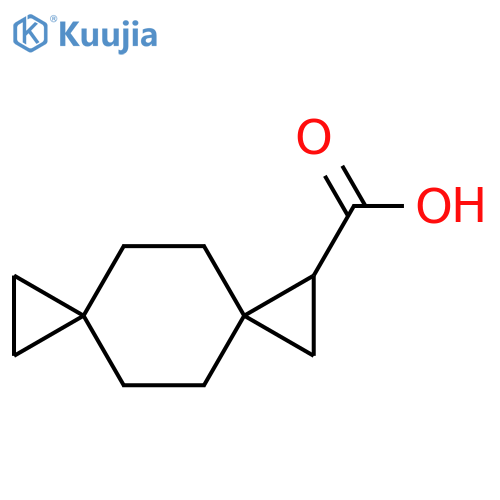 dispiro2.2.2^{6}.2^{3}decane-1-carboxylic acid structure