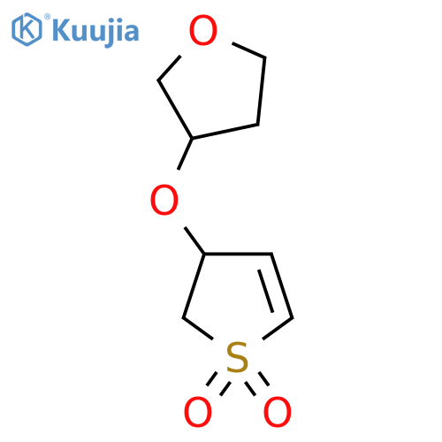 3-(oxolan-3-yloxy)-2,3-dihydro-1lambda6-thiophene-1,1-dione structure
