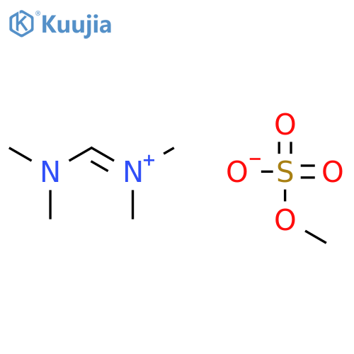 dimethylaminomethylidene-dimethyl-azanium; sulfonatooxymethane structure