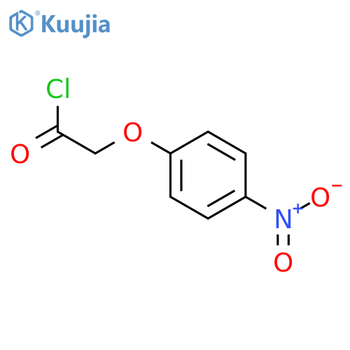 (4-nitrophenoxy)acetyl chloride structure