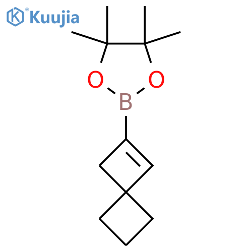 4,4,5,5-tetramethyl-2-{spiro3.3hept-1-en-2-yl}-1,3,2-dioxaborolane structure
