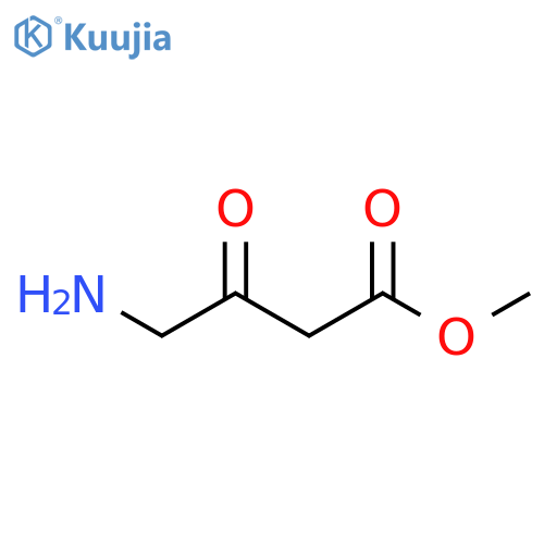 Butanoic acid, 4-amino-3-oxo-, methyl ester structure
