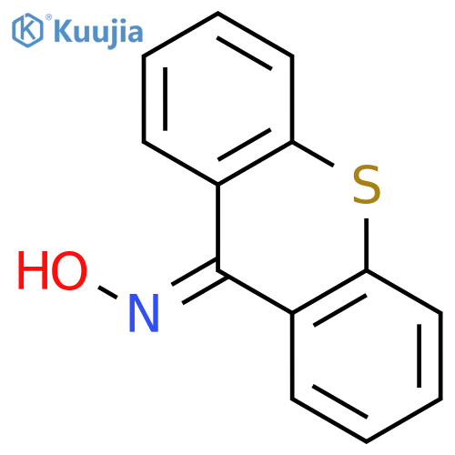 9H-Thioxanthen-9-one, oxime structure
