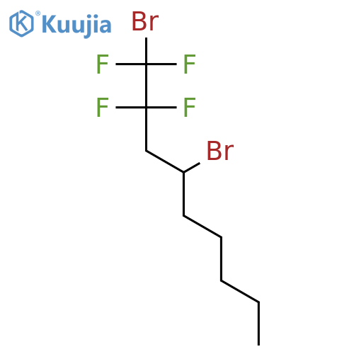 Nonane, 1,4-dibromo-1,1,2,2-tetrafluoro- structure