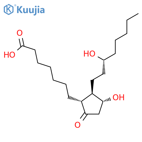 13,14-dihydro-15(r)-prostaglandin e1 structure