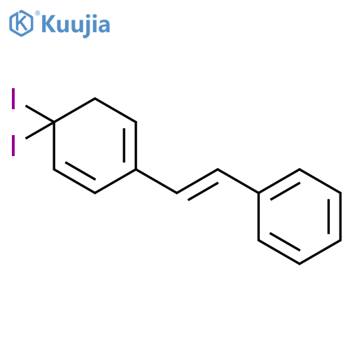 4,4'-Diiodo-trans-stilbene structure