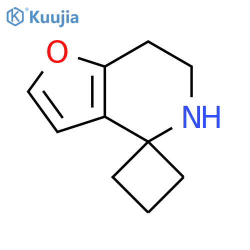 6',7'-dihydro-5'H-spirocyclobutane-1,4'-furo3,2-cpyridine structure