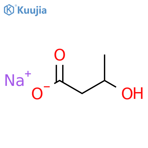 SODIUM D-3-HYDROXYBUTYRATE (2,4-13C2, 99%) structure