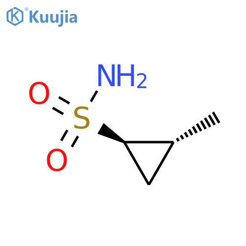 rac-(1R,2R)-2-methylcyclopropane-1-sulfonamide, trans structure