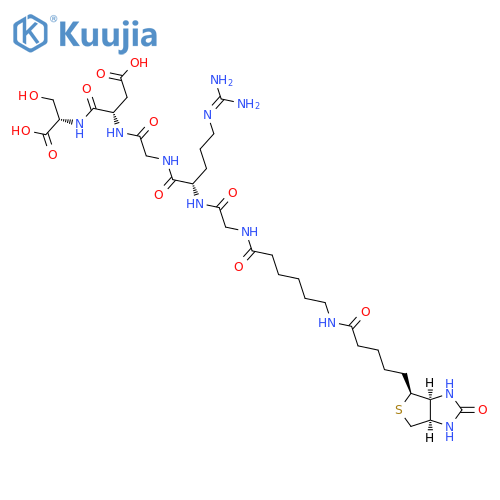 Biotin-LC-GRGDS structure