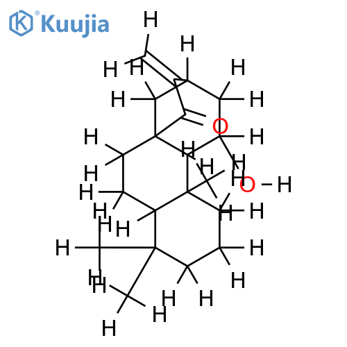 11alpha-hydroxy-ent-kaur-16-en-15-one structure