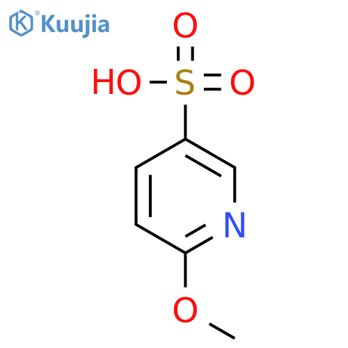 6-methoxypyridine-3-sulfonic acid structure