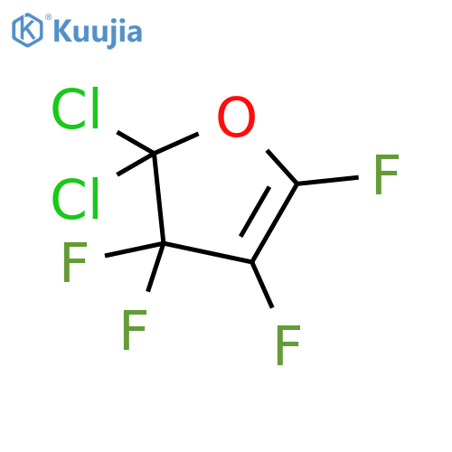 2,2-Dichloro-3,3,4,5-tetrafluoro-2,3-dihydrofuran structure