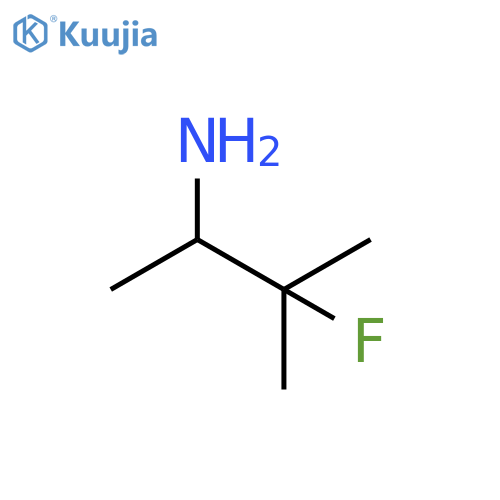 3-fluoro-3-methylbutan-2-amine structure