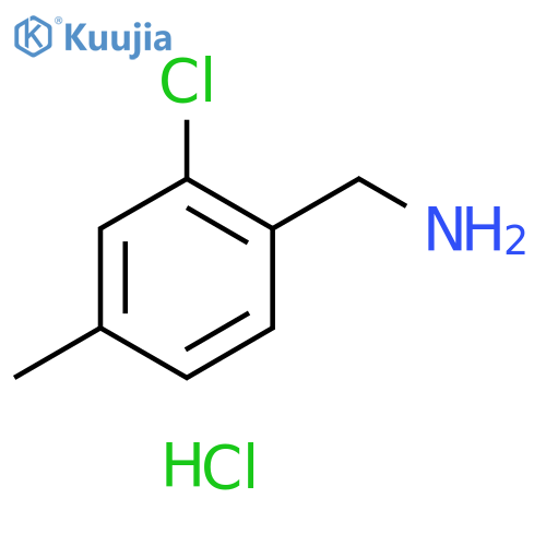 2-Chloro-4-methylbenzylamine Hydrochloride structure